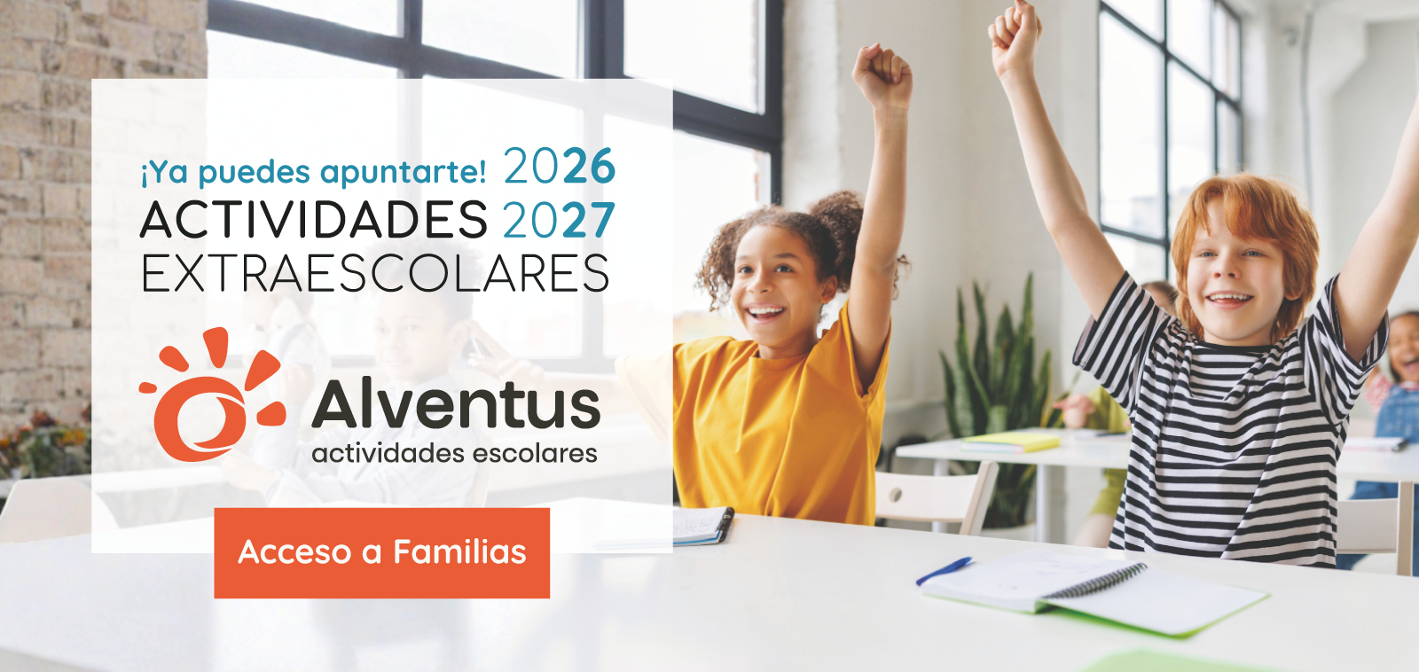 Inacripciones extraescoales Alventus 2026-2027