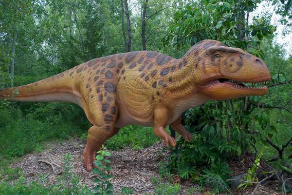 Dinosaurio del Campamento Jurassic Planet